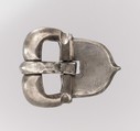 Shoe Buckle, Silver, Byzantine