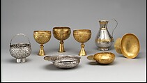Gold Drinking Bowl with Handle, Gold, Avar