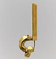 Crossbow Brooch, Gold, Late Roman or Byzantine
