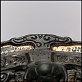Oval Brooch, Copper alloy, gilt, Viking