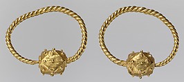 Gold Earring, Gold, Ostrogothic (?)