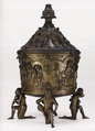 Baptismal Font, Copper alloy, cast in eight pieces, German (Hildesheim)