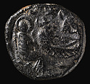 Group of Six Pilgrim Tokens, Terracotta