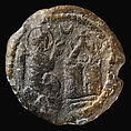 Group of Six Pilgrim Tokens, Terracotta