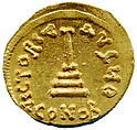 Imitative Solidus of Byzantine Type, Gold