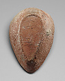 Oil Lamp with Greek and Arabic Inscriptions, Red ware