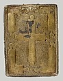 The Fieschi Morgan Staurotheke, Gilded silver, gold, enamel worked in cloisonné, and niello, Byzantine