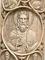 Panel with John the Baptist and other saints, Elephant ivory, European (Byzantine style)