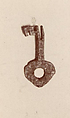 Key, Iron, French (?)