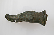 Key Handle, Copper alloy, Roman
