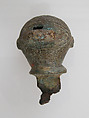 Key Handle, Copper alloy, Roman