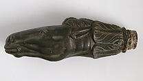 Key Handle in the Form of a Horse’s Head, Copper alloy, Roman