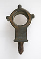 Key-Handle, Copper alloy, iron, Roman