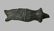 Key Handle, Copper alloy, iron, Roman