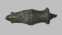 Key Handle, Copper alloy, iron, Roman