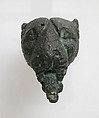 Key Handle or Knife Handle, Copper alloy, Roman