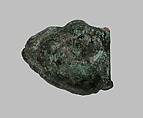 Fragment of Key Handle, Copper alloy, Roman