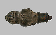 Key Handle, Copper alloy, iron, Roman