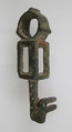 Key, Copper alloy, Roman
