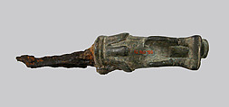 Key Handle, Copper alloy, iron, Roman