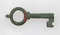 Key, Copper alloy, Roman