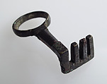 Key, Copper alloy, Roman