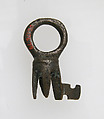 Key, Copper alloy, Roman