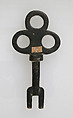 Key, Copper alloy, Roman
