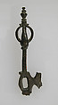 Key, Copper alloy, Roman