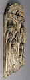 The Crucifixion, School of Nottingham (British), Alabaster with paint and gilding, British