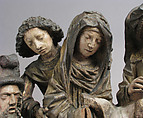 The Entombment of Christ with the Virgin Mary, Saint John, Nicodemus, and Joseph of Arimathea, Wood, polychromy, gilding, North French