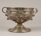 The Ardagh Chalice, Silver, cooper alloy, enamel, glass, Irish