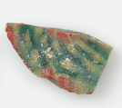 Glass Fragments from a Vessel, Glass, Coptic