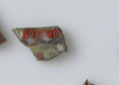Glass Fragments from a Vessel, Glass, Coptic