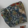 Glass Fragments from a Vessel, Glass, Coptic