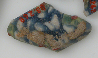 Glass Fragments from a Vessel, Glass, Coptic