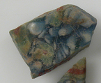 Glass Fragments from a Vessel, Glass, Coptic