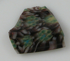 Glass Fragments from a Vessel, Glass, Coptic