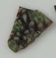 Glass Fragments from a Vessel, Glass, Coptic