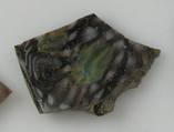 Glass Fragments from a Vessel, Glass, Coptic