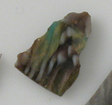 Glass Fragments from a Vessel, Glass, Coptic