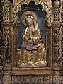 Altar Shrine with Four Saints, Italian (Venetian) Painter  , third quarter of 15th century, Oil and gold leaf on wood panel, Italian