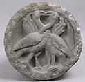 Decorative Roundel, Marble (Pentelic marble from mouth Pentelikon, Athens (Greece)), Italian