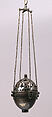 Censer with Pierced Geometric Motifs, Copper alloy, German