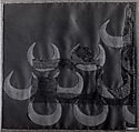 Textile with Crescents, Brocade, silk and metal thread, Italian (?)