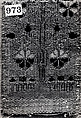 Textile, Silk, linen and metal thread, German