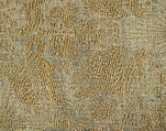 Textile, silk brocade, gold thread, Italian