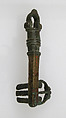 Key, Copper alloy, Roman