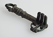 Key, Copper alloy, Roman