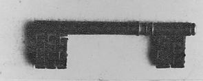 Key, Iron, German